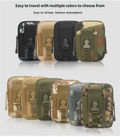 Sac de taille tactique 800D, rangement pour téléphone portable, pochette tactique, sac bandoulière, sac de vélo, sac de rangement tactique