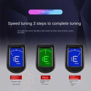 Accordeur électronique numérique universel rotatif et sensible à clipser pour guitare et violon (vente en gros) - Product Image 6