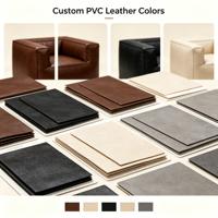Cuir vinyle PVC grain litchi imperméable sans phtalates Jemery, matériau résistant à l'usure pour revêtement de canapé, couleur personnalisée OEM ODM