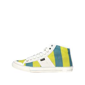 D.A.T.E. TENDER HIGH-93 Giallo Sneakers Chaussures en toile à tige haute pour femmes - Product Image 1