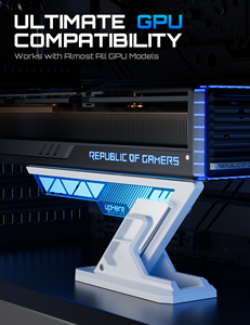 <span class=keywords><strong>Support</strong></span> de <span class=keywords><strong>carte</strong></span> <span class=keywords><strong>graphique</strong></span> ARGB GB10 pour GPU, anti-affaissement, compatible ARGB 5090 - Product Image 2