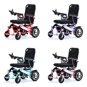 カスタマイズされたロゴは特別なニーズを受け入れる電気車椅子ポータブル車椅子電動折りたたみ式障害者用 - Product Image 6