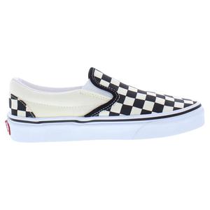Vans Classic Slip On Chaussures unisexes Noir Blanc Checkerboard Skateboarding - Product Image 2