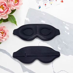 Masque de sommeil pour dormeurs latéraux, 100% occultant, en coton super doux, cache-yeux bloquant la lumière pour femmes et hommes - Product Image 2