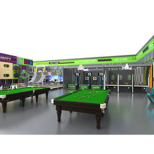 Centre de divertissement familial personnalisé Aoleao, parc de trampolines avec toboggans et parcours d'obstacles surélevé, acier allié, certifié CE TUV - Product Image 2