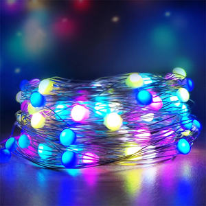 Tira de luces LED inteligente Tuya, guirnalda de alambre de cobre con wifi para el hogar, árbol de Navidad, cortina de boda, decoración de fiesta, iluminación de vacaciones - Product Image 6