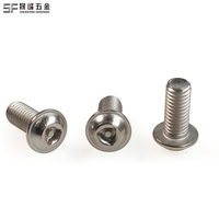 Tornillo de seguridad antimanipulación con cabeza triangular, cabeza alomada con cuello, cabeza de puente, cabeza de botón con brida y pasador triangular