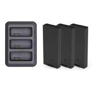 Original <span class=keywords><strong>Tello</strong></span> Akku-Ladestation 3-in-1 Smart-Ladegerät 1100mAh Kunststoff-Akku für UAV-Drohnen Flugzubehör - Product Image 2