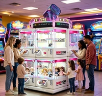 Machine à prix Kising à conception empilable multi-positions, 8 consoles indépendantes pour plusieurs joueurs, Génération de revenus efficace