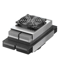 Climatiseur de cabinet W-TEL 48V DC 200W à base de Peltier, débit d'air 400m³/h, montage mural/fenêtre, télécommande, écoénergétique