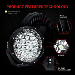 Universele 9 Inch Koplamp 12V Ronde Laser Spot Pod Licht Offroad 4X4 Truck Super Heldere Strobe Led Mistrijlicht Voor Auto - Product Image 3