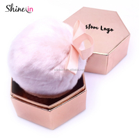 Shineer — grande poudre cosmétique, bombe de poudre, corps scintillante, cosmétique pour le visage, peluche Bronze scintillant, boule de poudre