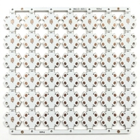 Carte de circuit imprimé en aluminium XPE LED, carte de circuit imprimé personnalisée avec masque de soudure blanc, carte de circuit imprimé pour module LED et luminaire