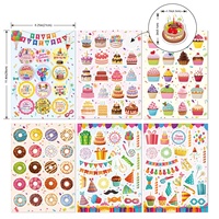 Ruban de ballon de fête d'anniversaire d'autocollant adhésif de vinyle brillant coloré pour la décoration de boîte-cadeau de gâteau