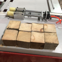NEWEEK Machine à découper les blocs de bois automatique Ply Blockboard Block Nailing Waste Template Palette Wood Block Trimmer Wooden Block Saw Haching Machine