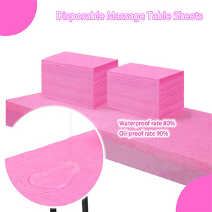 Draps de table de massage Draps de lit <span class=keywords><strong>SPA</strong></span> jetables imperméables et résistants à l'huile Couvre-lit en tissu non tissé - Product Image 2