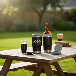 Vaso Térmico Mini OEM de 14oz, Enfriador de Latas de Acero Inoxidable de Doble Pared, Mantiene Frío o Caliente para Café, Té, Cerveza, Agua, Uso en Fiestas - Product Image 2