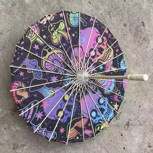 Parasol Arc-en-ciel, <span class=keywords><strong>drapeau</strong></span> américain Stars&Stripes, tissu en soie, style romantique, impression numérique, danse classique, pliable, 82 cm, fête - Product Image 2