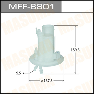 MASUMA-Filtro de combustible diésel para <span class=keywords><strong>Toyota</strong></span> Crown, filtro de combustible de fábrica para Camry Reiz 2,5 para <span class=keywords><strong>RAV4</strong></span> 23300-21030 - Product Image 2