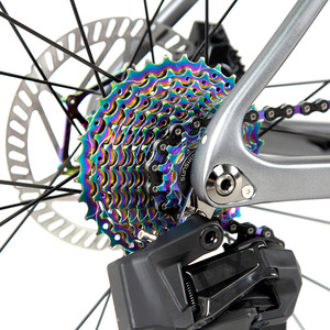 Vélo de route électronique sans fil 24 vitesses, roues en carbone 700C 50 mm, freins à disque hydrauliques, cadre en carbone, vélo aérodynamique pour la course - Product Image 3