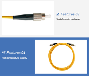 APT <span class=keywords><strong>Prix</strong></span> usine Cordon <span class=keywords><strong>de</strong></span> brassage à <span class=keywords><strong>fibre</strong></span> optique Simplex Connecteur FC Compatibilité 3G/4G/WiFi FTTH SX SM LOW IL 0.9-3.0 FC/UPC-FC/UPC - Product Image 2