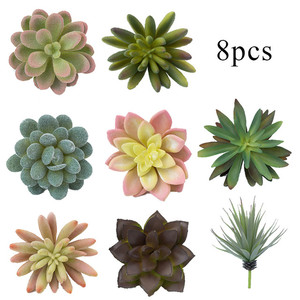 <span class=keywords><strong>Pas</strong></span> cher en gros décoratif mini <span class=keywords><strong>cactus</strong></span> assortiment extérieur intérieur suspendus arrangement plantes artificielles succulentes - Product Image 4
