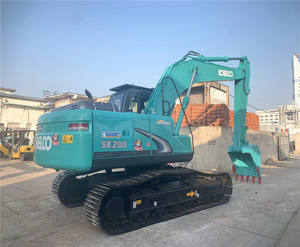 Excavadora Kobelco Sk200-8 Usada a Precio Económico, Fabricada en Japón, Excavadora de Orugas Kobelco Sk200-8, Maquinaria para Movimiento de Tierras en Venta - Product Image 3