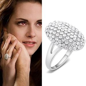 Crepúsculo-anillo de compromiso con diamantes de imitación de Bella, cisne - Product Image 2