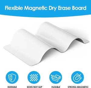 Petite <span class=keywords><strong>feuille</strong></span> de tableau blanc magnétique effaçable à sec pour réfrigérateur, tableau blanc pour cuisine - Product Image 3