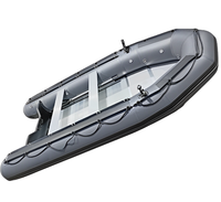 Bateau pneumatique de sport robuste en PVC pour la pêche avec sièges réglables
