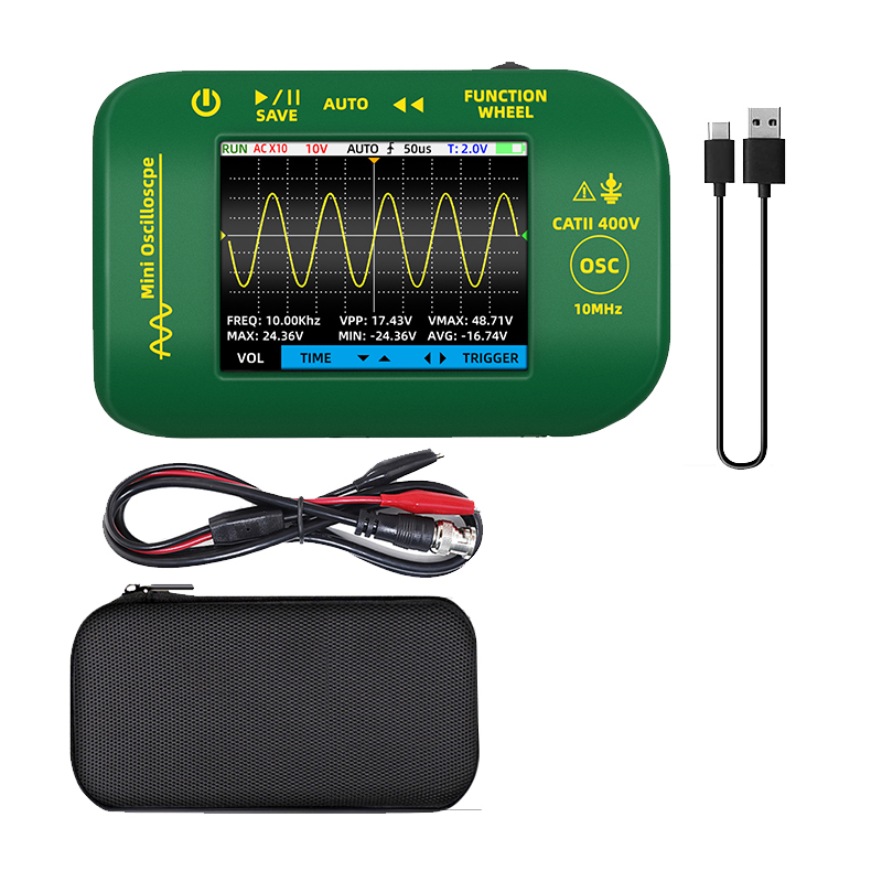 OT2 10MHz 48MSa/s Signal Generator <strong>Sampling</strong> Rate <strong>Electronics</strong> Repair Tool Graphic Mini <strong>Digital</strong> Portable Oscilloscope Tester
