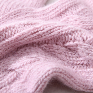 Gants d'hiver cinq doigts en laine mérinos personnalisés pour femmes – Cachemire et laine confortables, taille unique élastique - Product Image 4
