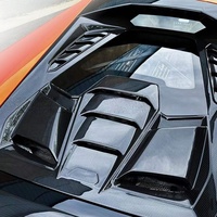 Capot moteur arrière en carbone préimprégné Tecnica Look, remplacement direct pour Lamborghini Huracan LP580 LP610 EVO