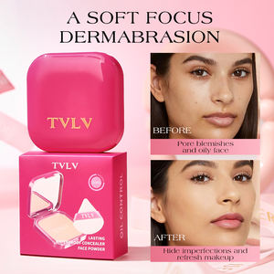 TVLV Natural Mineral Lightweight Private Label longa duração maquiagem impermeável Matte Face Pressed Setting Powder - Product Image 5