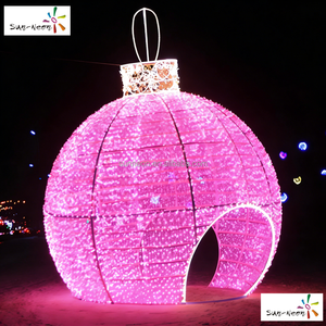 Enorme bola LED gigante, decoración navideña para exteriores, iluminación para eventos - Product Image 5