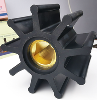 OEM Doosan Develon 400902-00081 IMPELLER SEA WATER PUMP DE12TIB Impeller en caoutchouc flexible JMP Impeller 8001-01K Pièces marines