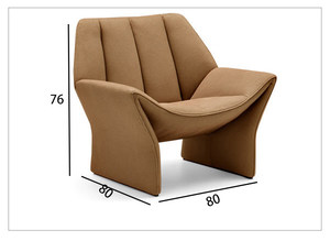 Hot Selling Modern Indoor Lounge <b>Chair</b> - Comfortable <b>Upholstered</b> Leisure <b>Chair</b> for Living Room Bedroom - Product Image 2