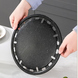 Ensemble de barbecue portable 2-en-1 au charbon de bois avec plaque de cuisson antiadhésive et grille métallique, barbecue de table sans fumée pour la maison et le camping - Product Image 4