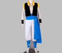 Vente flash - Cosplay Dragon Ball Heroes avec fusion Goku-Vegeta sous la forme de Son Goku et Trunks dans des tenues d'anime inspirées d'Halloween