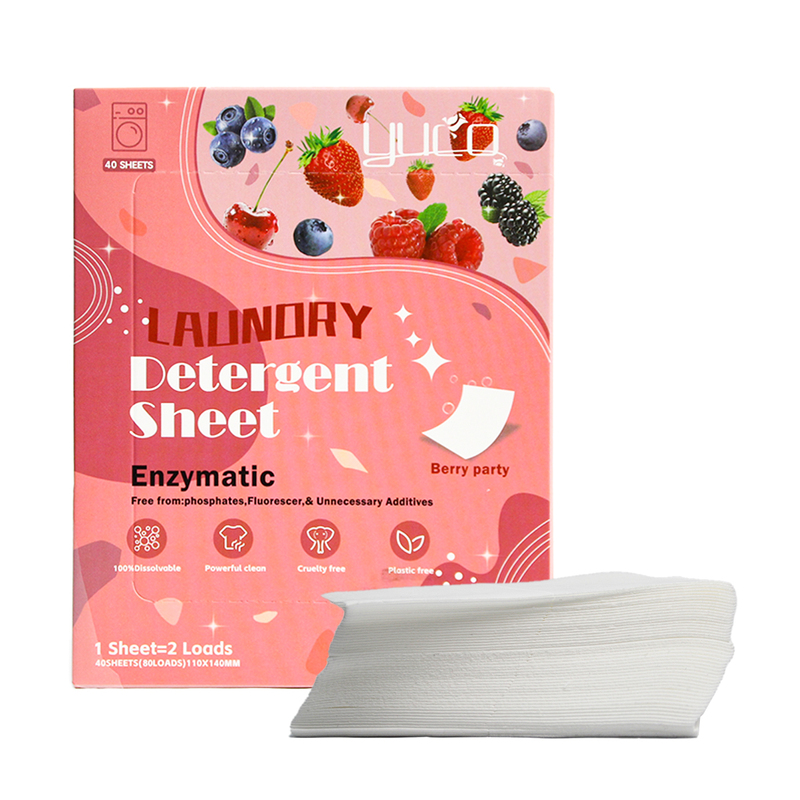 Biodegradable Enzymatic Berry Fruit Scent Laundry