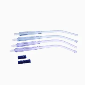 Medical Supply Disposable Ce Iso Surgical Suction Connecting Tube Yankauer Handle
