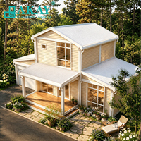 AKAY Villa Modulaire Moderne à Assemblage Rapide, Conteneur Plat de 20ft 40ft, Maison Préfabriquée en Acier pour Complexes Hôteliers
