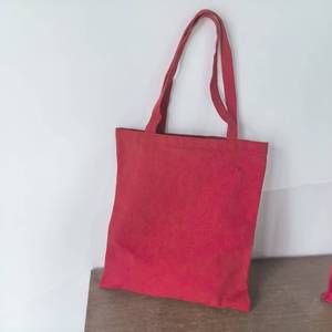 Sacs fourre-tout en toile réutilisables, populaires, en polyester et coton, personnalisables, vierges pour sublimation, sacs de shopping - Product Image 3