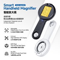 New Arrival 500X Digital Magnifier with Rotatable Lens White Light and UV Light Detection for Jewelry Optical Instruments