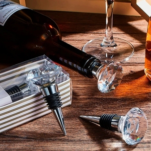 <span class=keywords><strong>Bouchon</strong></span> de bouteille en cristal en forme de cœur pour cadeaux de mariage, cadeau d'anniversaire, souvenir de fête de fiançailles, <span class=keywords><strong>bouchon</strong></span> de champagne - Product Image 1