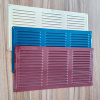 Grille de ventilation linéaire en aluminium à bride personnalisée OEM pour caravane, couvercle de ventilation encastré pour armoire de camping-car