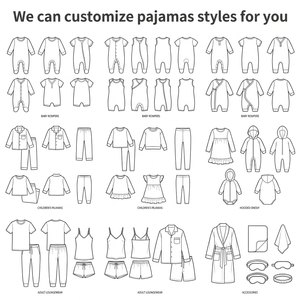 Babylovey Ropa de Dormir para Bebés y Niños, Conjunto de Pijamas con Estampado Personalizado, Pantalones Largos de Bambú y <span class=keywords><strong>Manga</strong></span> <span class=keywords><strong>Corta</strong></span> para Niños - Product Image 3