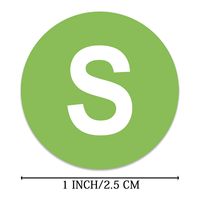 Autocollants de taille personnalisés de haute qualité en rouleau, impression XS S M X XL XXL XXXL, prêts à être expédiés, autocollants de taille en vinyle imperméables