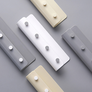 Nordic Style Home Creative Plastic Hook Free Hole Wall-mounted Porch Key Storage Rack