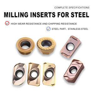 정밀 마감용 범용 밀링 인서트 Apmt Lnmmu Rpmt Logu Rcmt Wnmu Xnmx 인덱서블 밀링 인서트 - Product Image 1